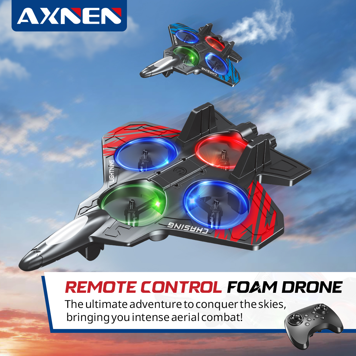 Drone Beacon Light - AXNEN New E72 Foam Aircraft Stunt