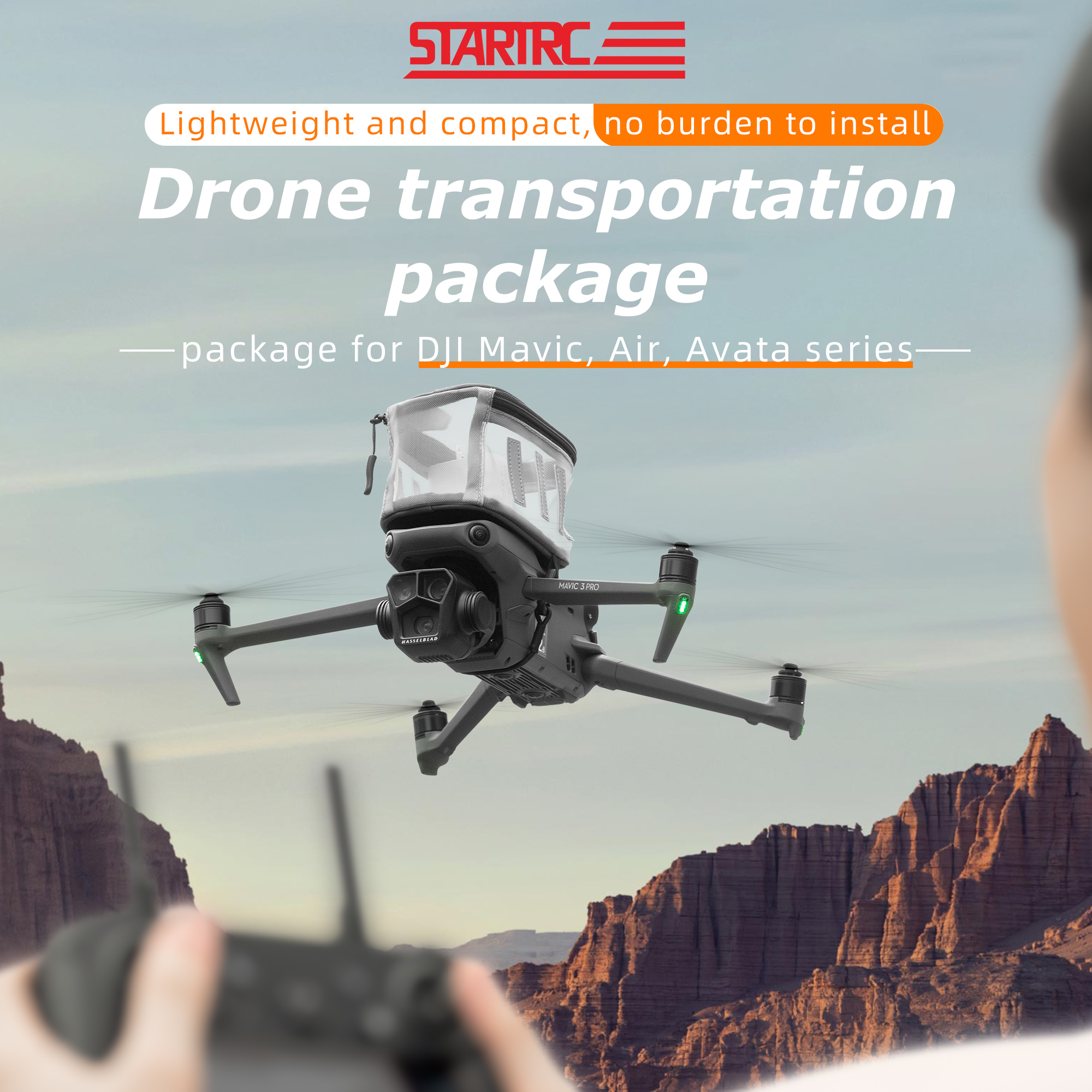 Drone Backpack - Drone Air Delivery Bag for DJI