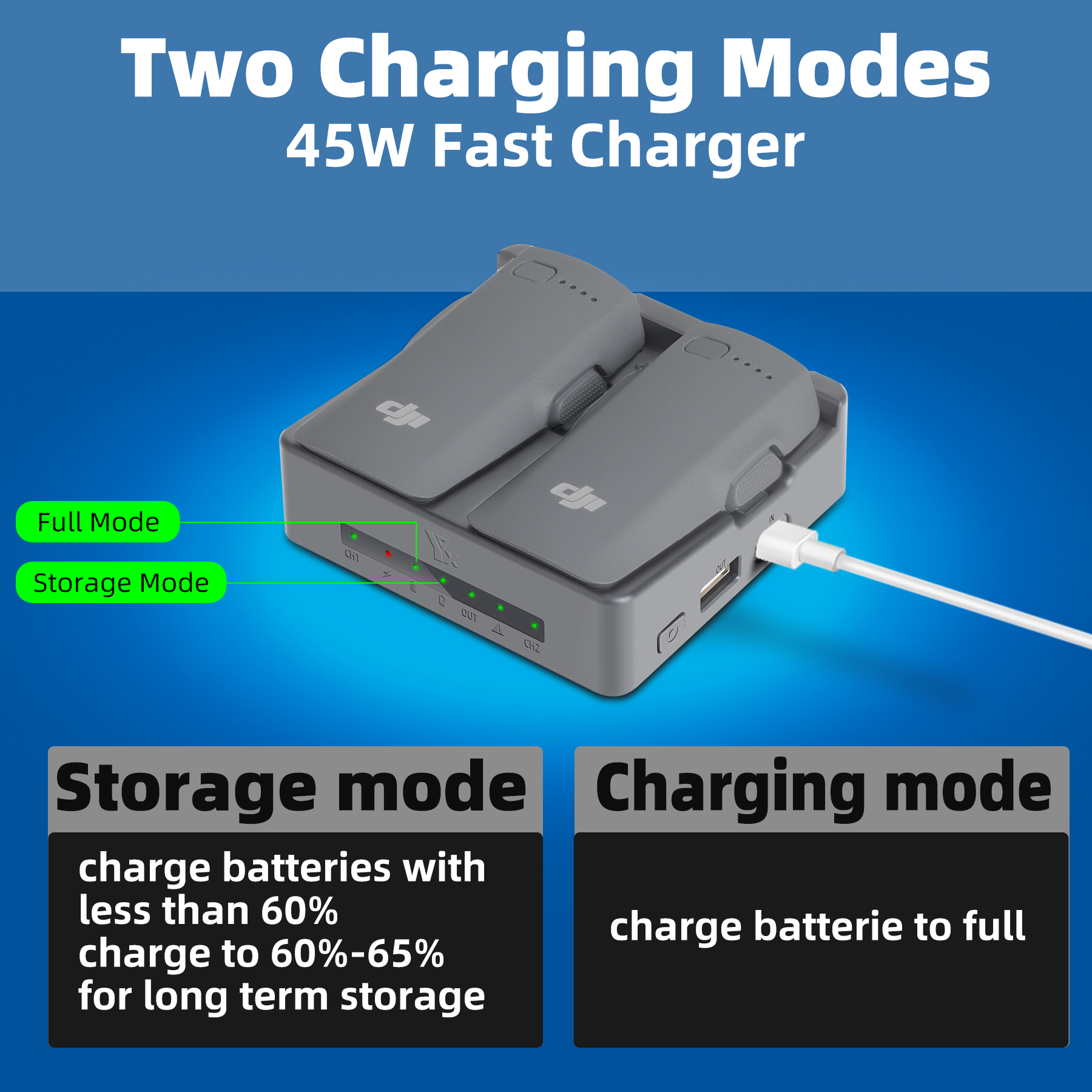 Drone Power Bank - For DJI NEO 2 Charging Hub