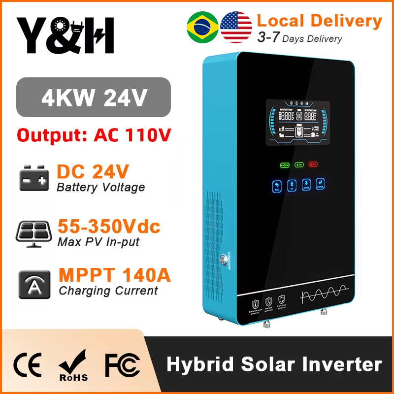 Y&H 4KW Hybrid Solar Inverter  – обзор и цена Drone Solar Charger