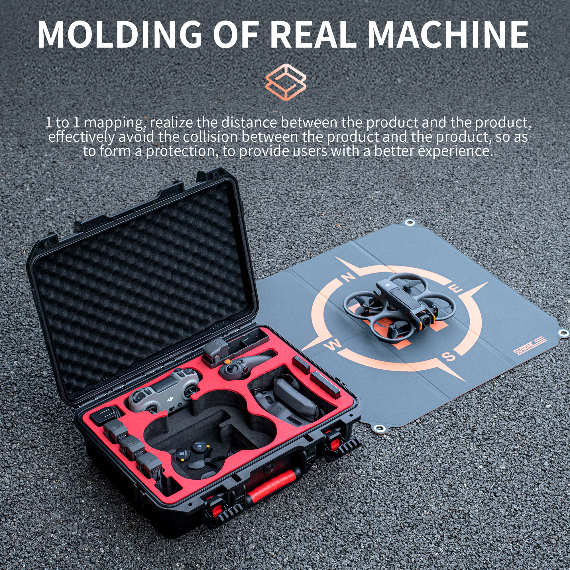 Avata 2 Case,Waterproof Carryi – обзор и цена Drone Charging Hub