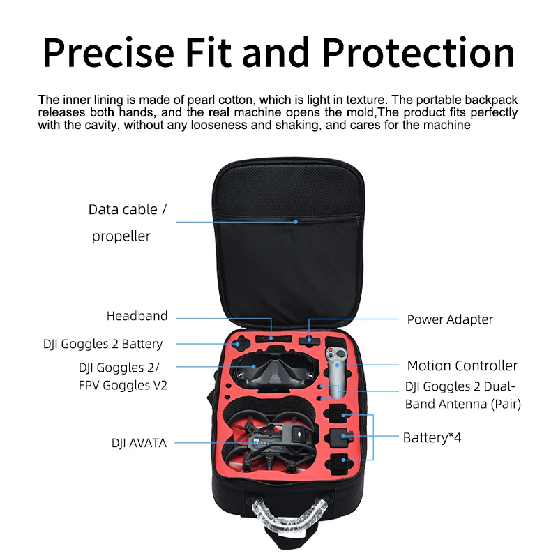 Portable Case Backpack Nylon W – обзор и цена Drone Backpack
