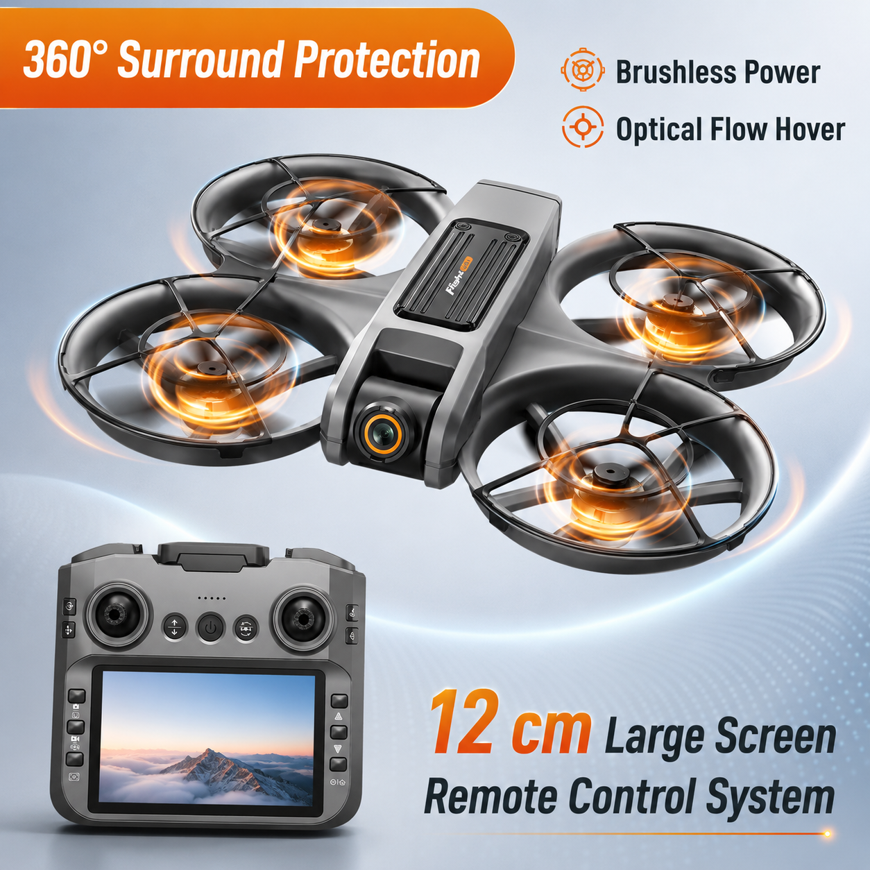 ZNLYRION S156 RC Drone 8K Dual – обзор и цена Drone Controller Screen