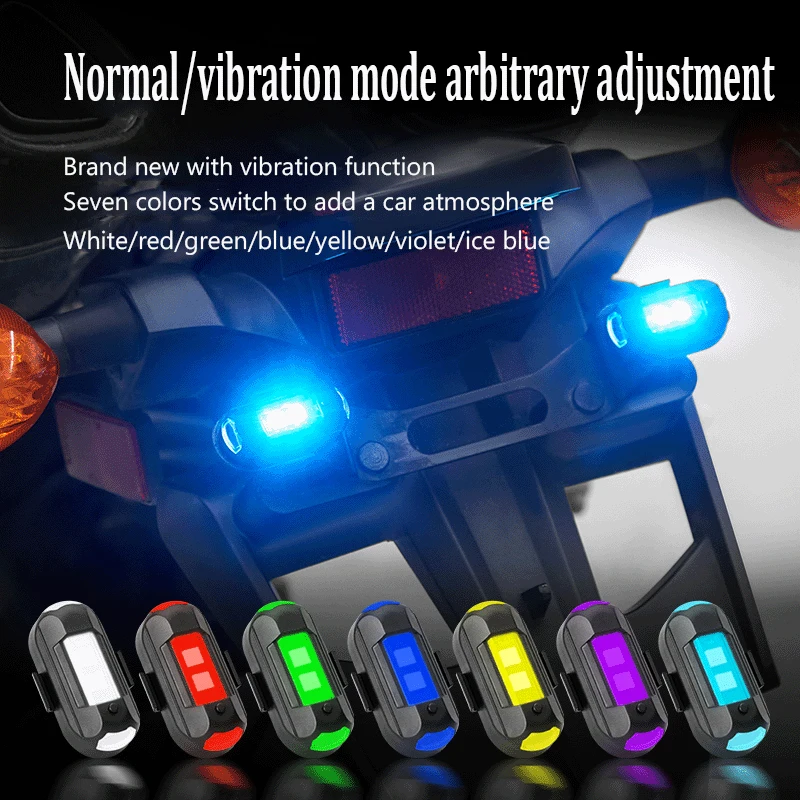 1Pcs Remote LED RGB Anti-colli – обзор и цена Drone Strobe Light