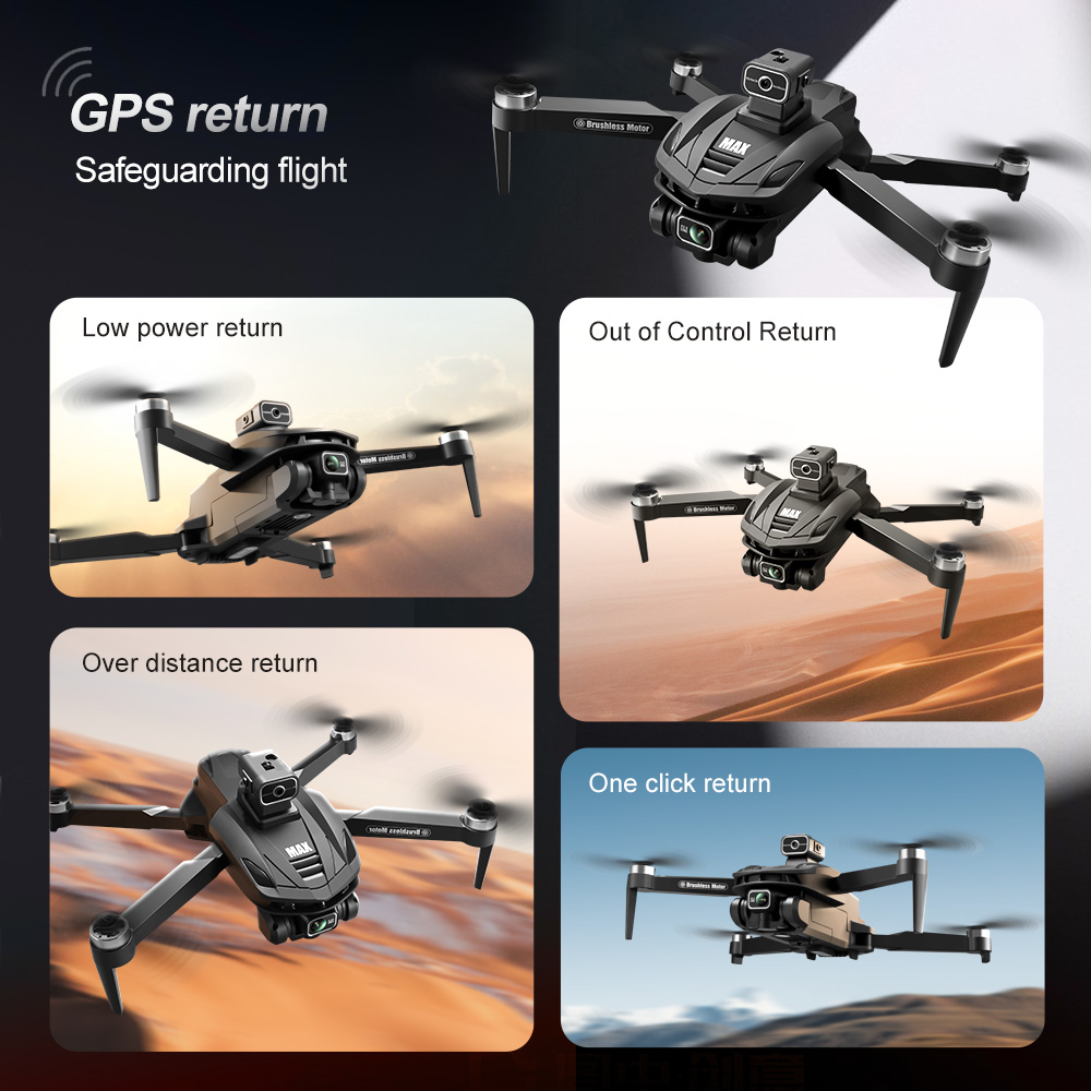 V168 PRO Max GPS Drone 8K Prof – обзор и цена Drone Controller Screen