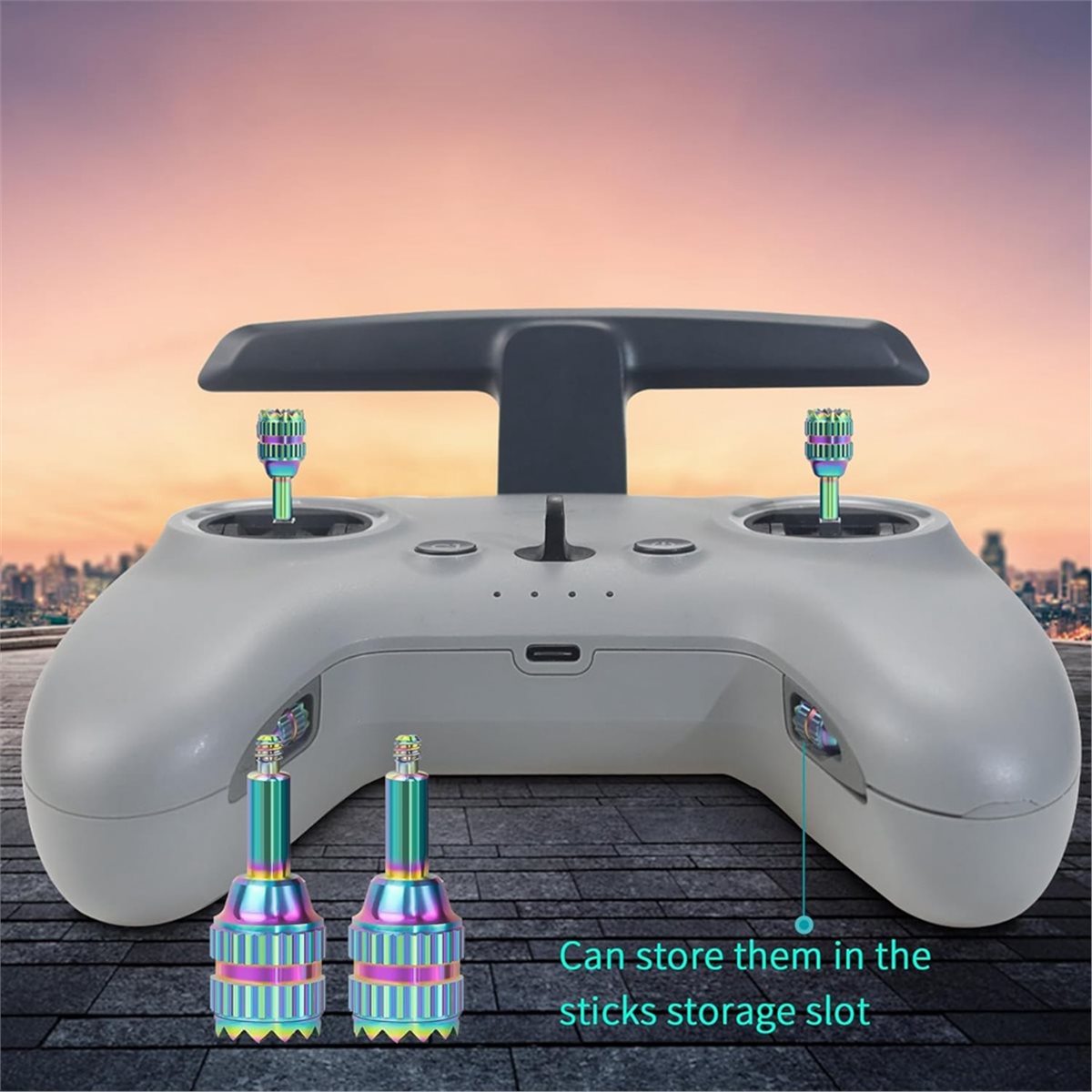 DT75BG 4PCS Metal Control Joys – обзор и цена Drone Control Stick