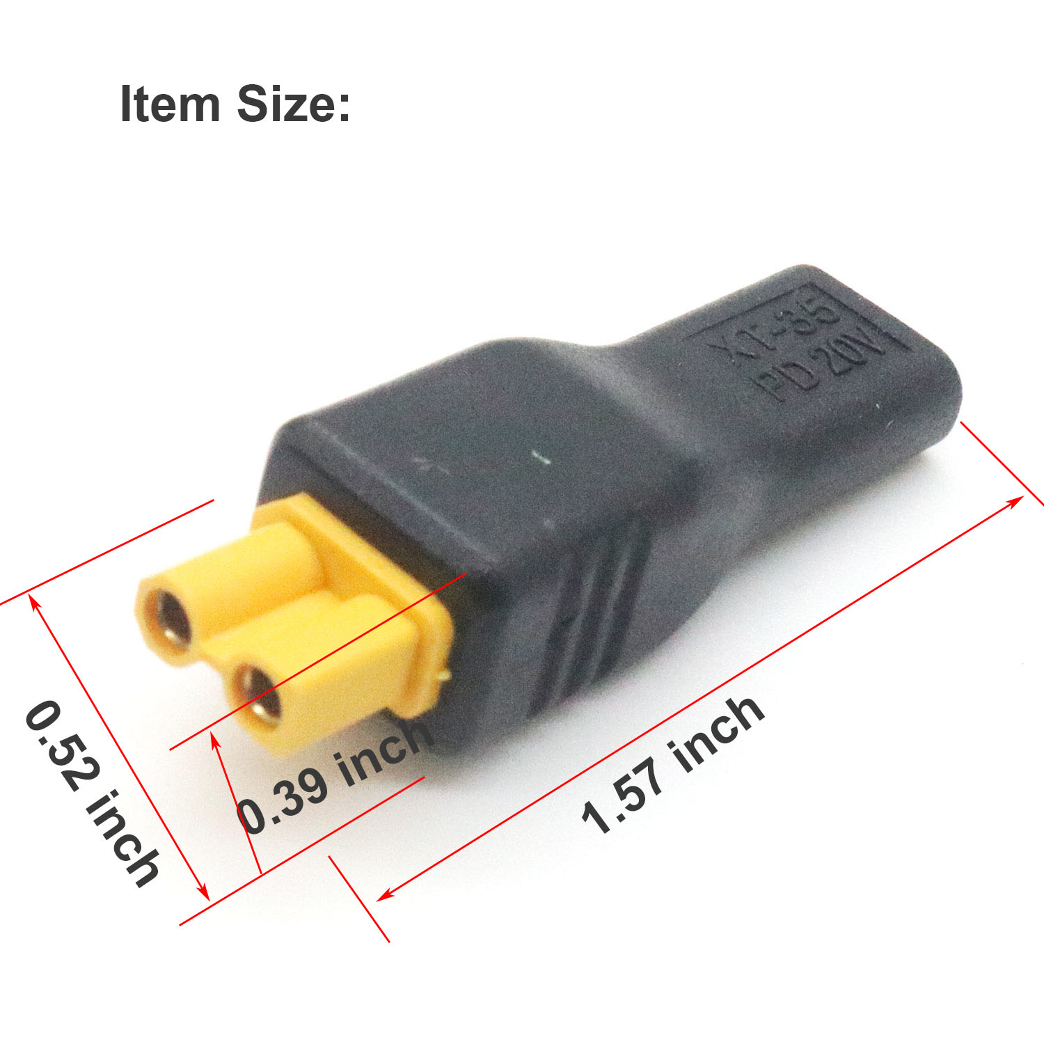 1pc USB Type C Female Input to – обзор и цена Drone Battery Adapter