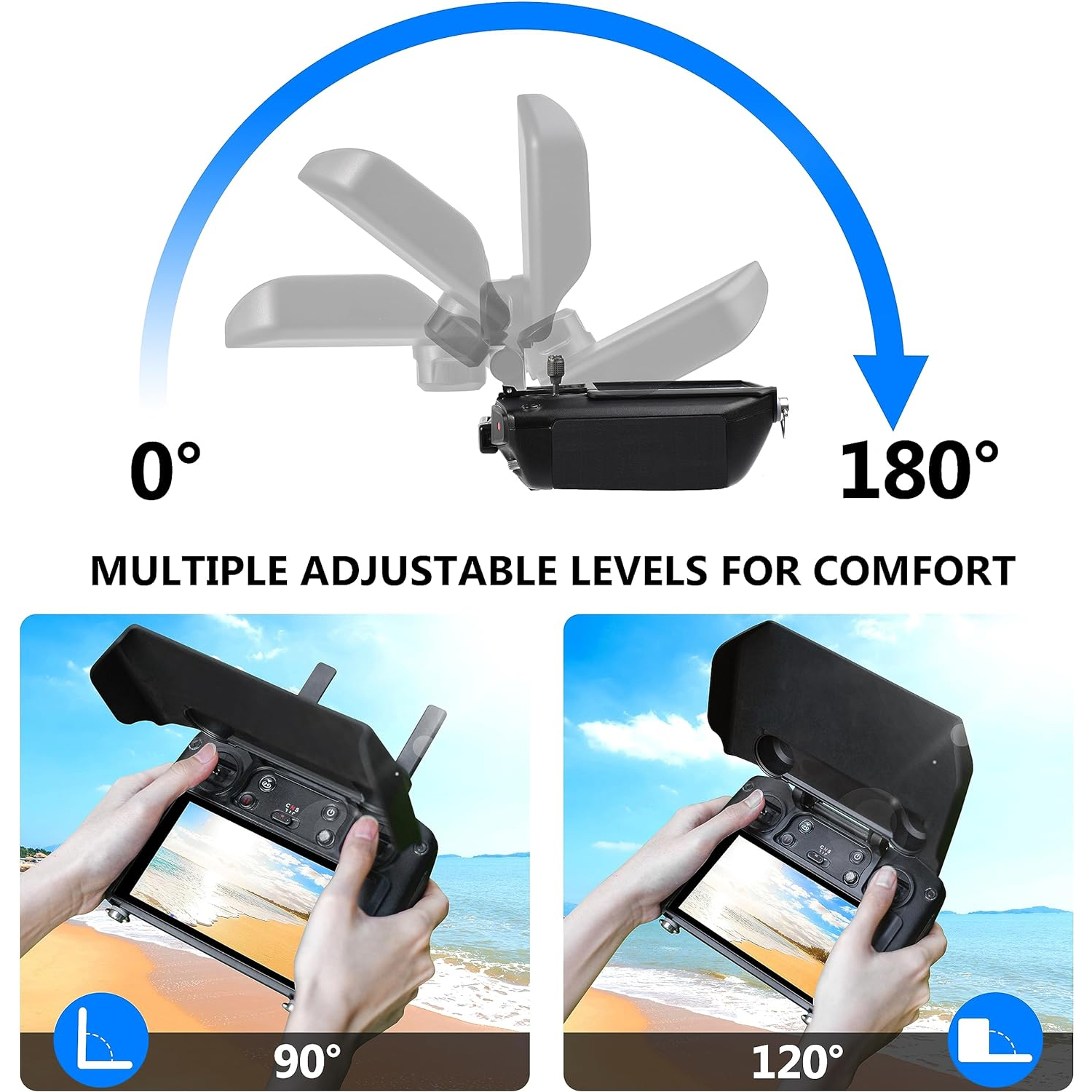 2-in-1 Sun Hood & Joystick Cov – обзор и цена Drone Control Stick