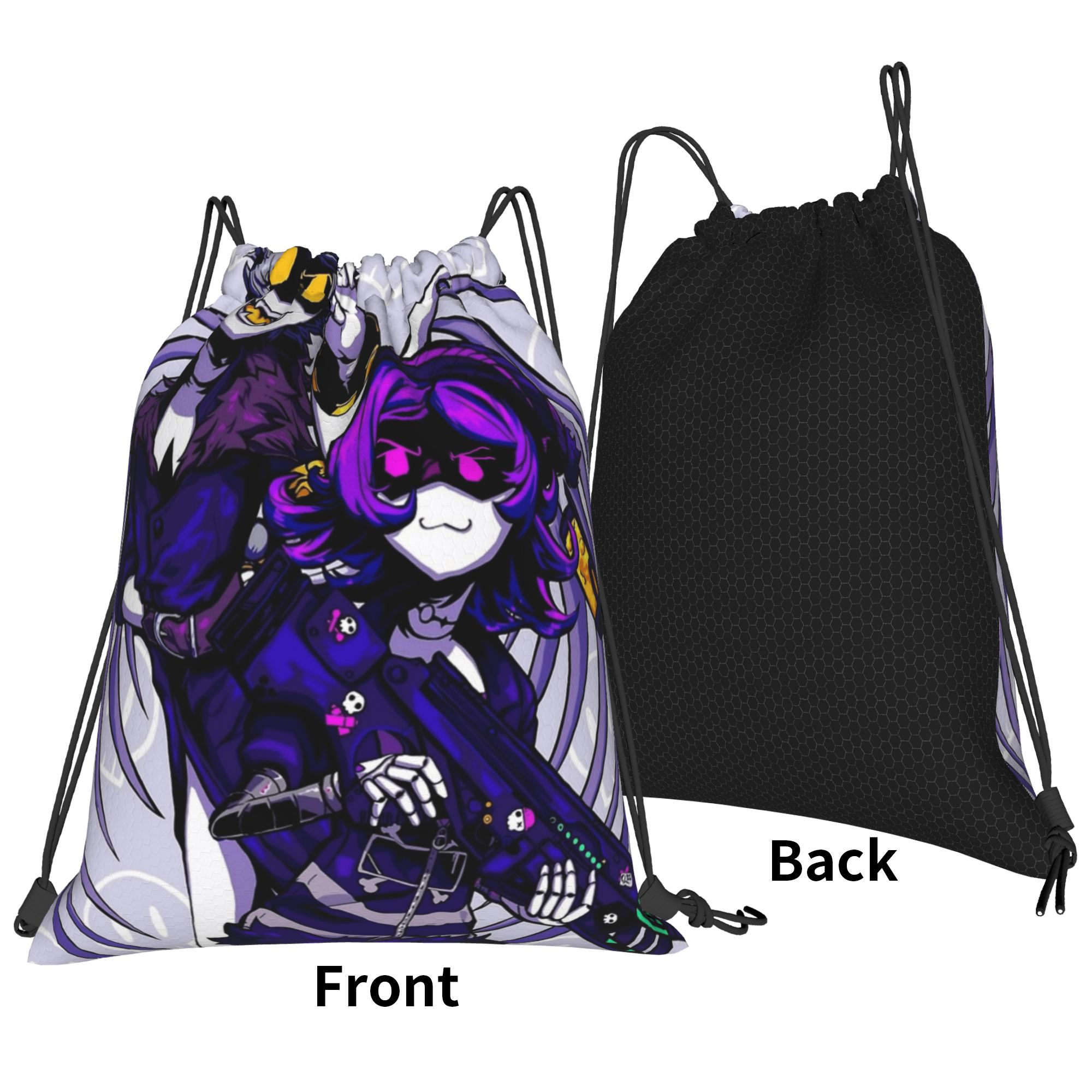 Murder Drones Anime Drawstring – обзор и цена Drone Backpack