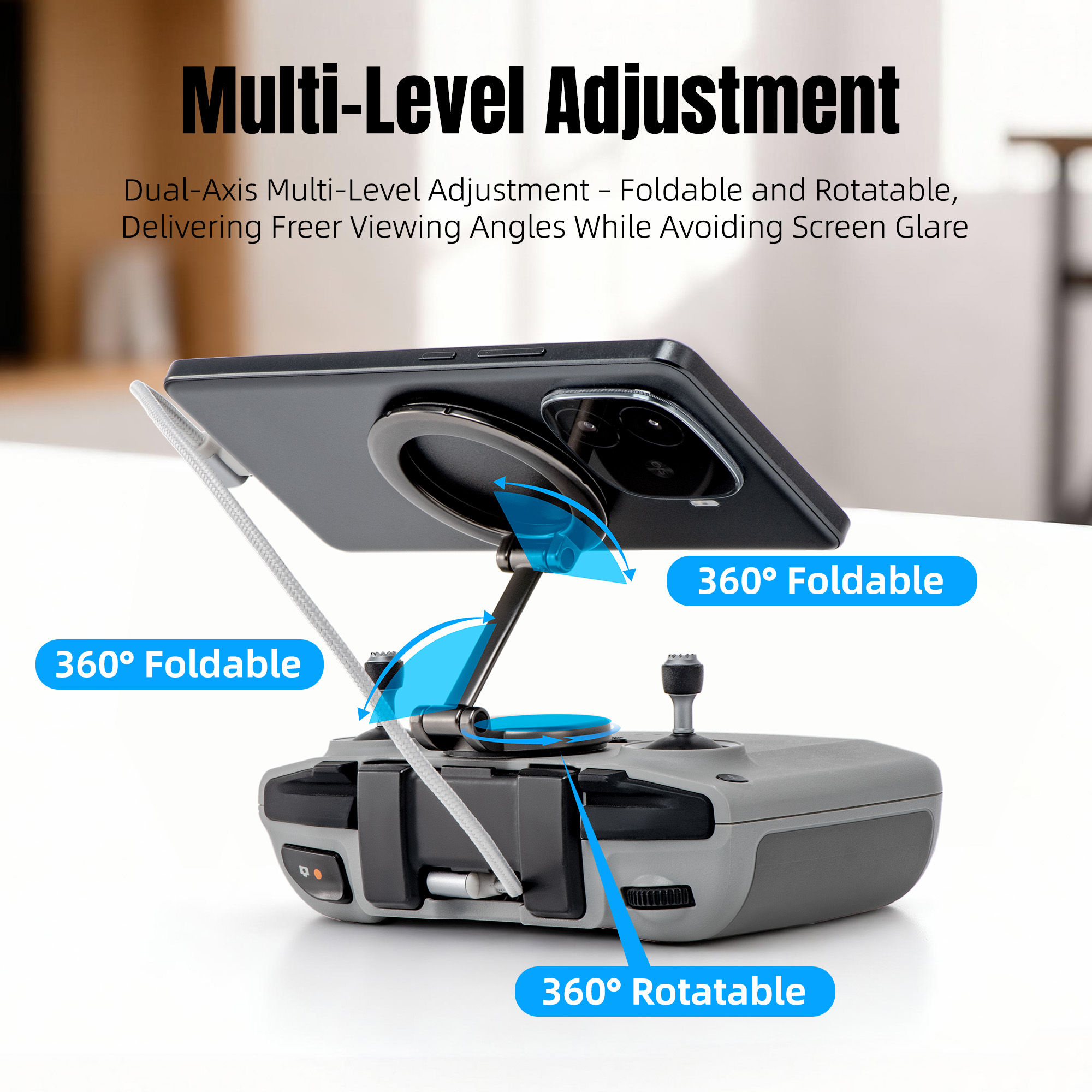 360 ° Rotation Foldable Magnet – обзор и цена Drone Tablet Mount