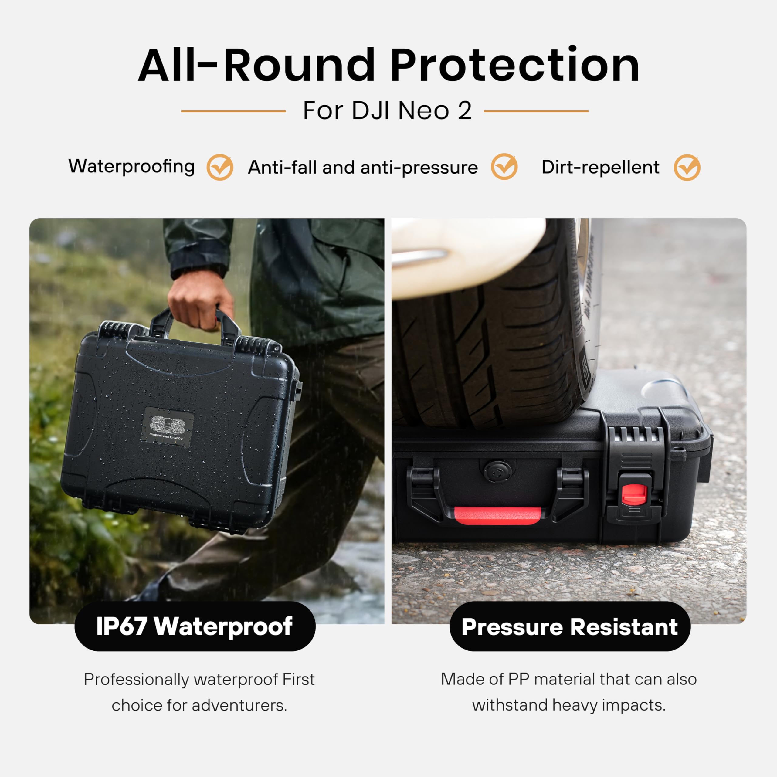 STARTRC Waterproof Hard Carryi – обзор и цена Drone Controller Hood