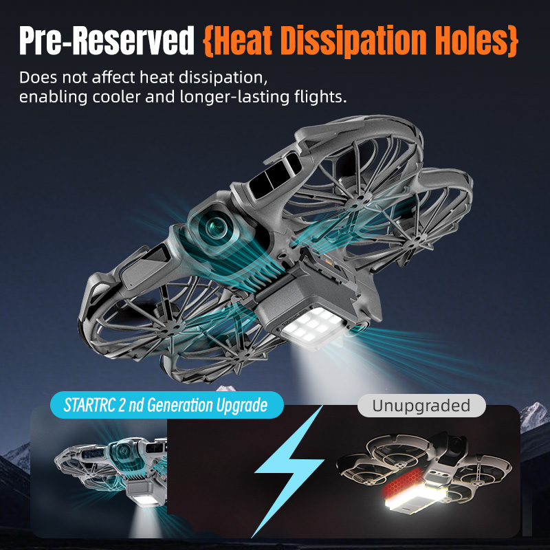 STARTRC LED Landing Gear for D – обзор и цена Drone Beacon Light