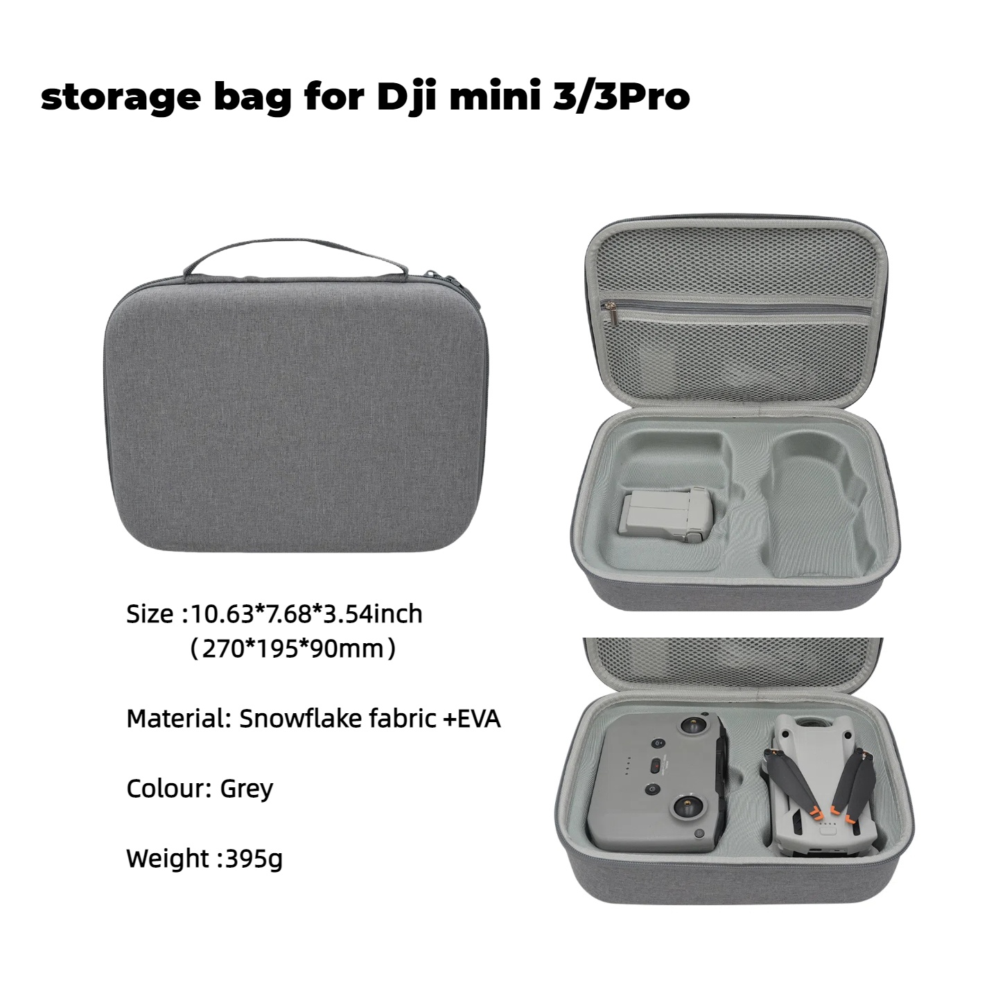 Hard EVA Drone Bag For DJI Min – обзор и цена Drone Controller Hood